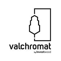 Das Logo von Valchromat zeigt innovative Sperrholzlösungen für Türen und Böden in Dortmund | © Wölbert.