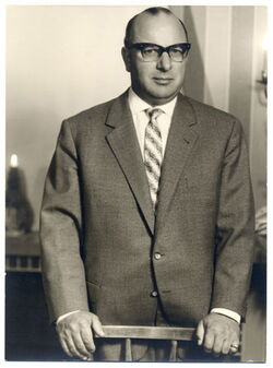 Wilhelm Wölbert in den 50er Jahren