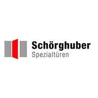 Logo der Schörghuber Spezialtüren, bekannt für hochwertige Türen, Platten und Zubehör in Dortmund. | © Wölbert